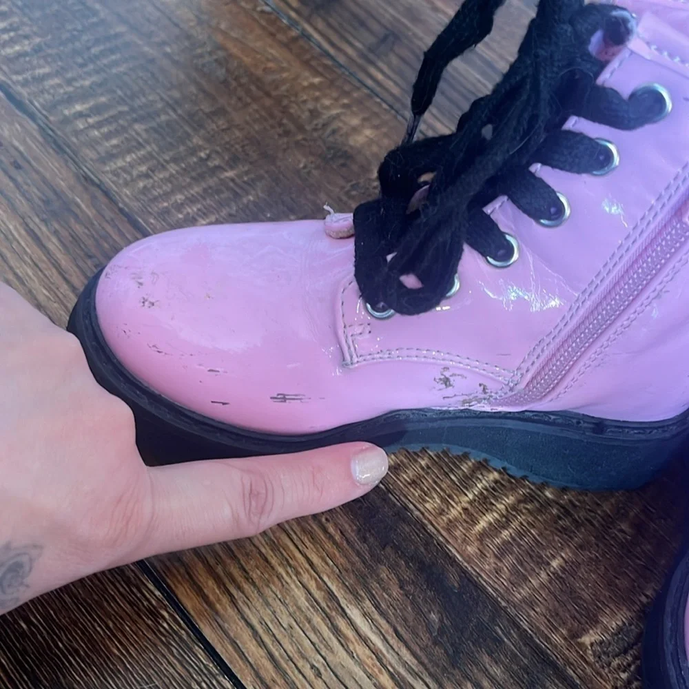 Steve Madden Toddler Combat Boots